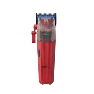 Alternative view of MRDpro CYBORG PRO 2026-RED-Professional Cordless Hair Clipper - Full Metal, 3300mAh, BLPU Motor for Barbers