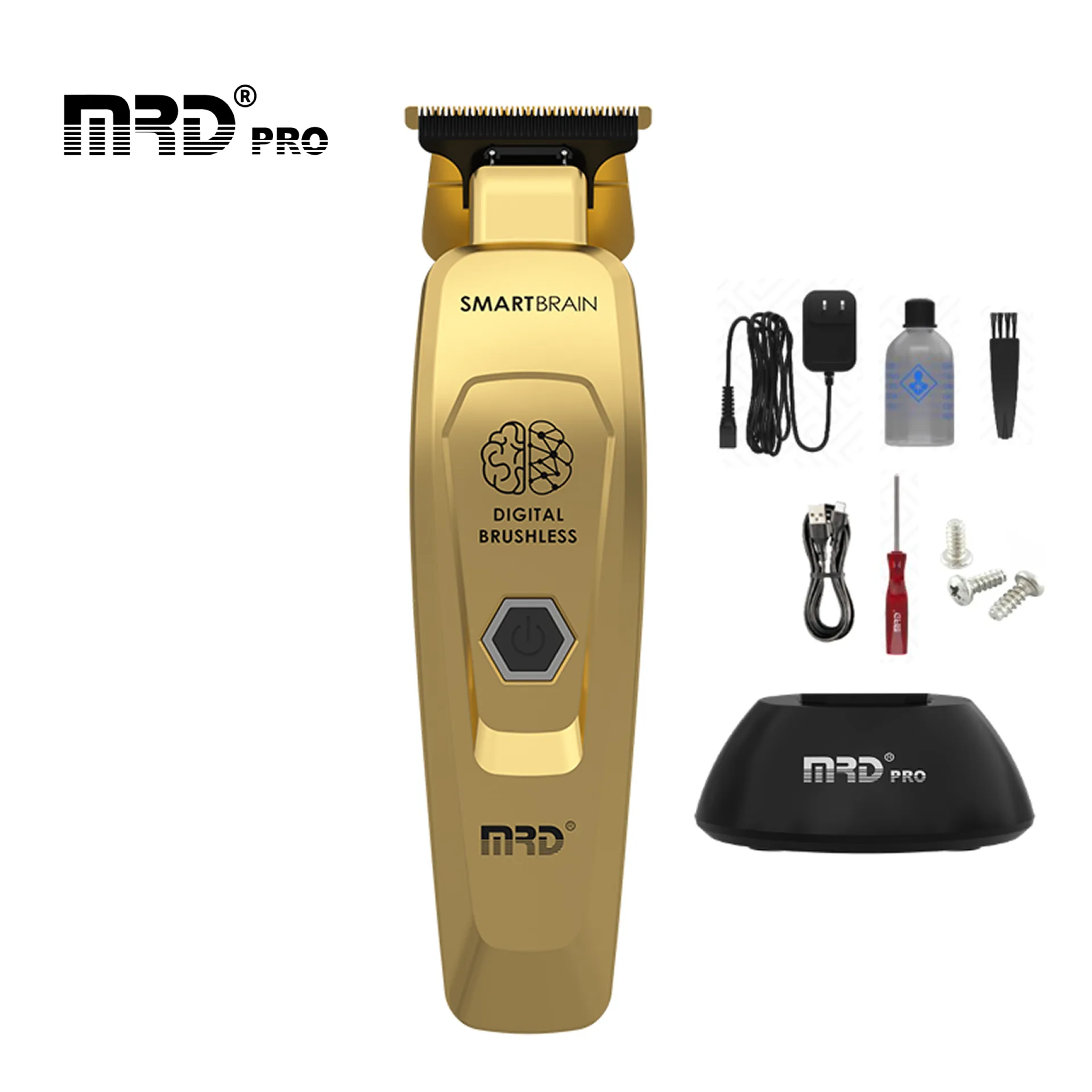 MRDPRO GMT 90-4 Trimmer-GOLD-Sharp Lines, Compact Design, Professional Performance - Image 7
