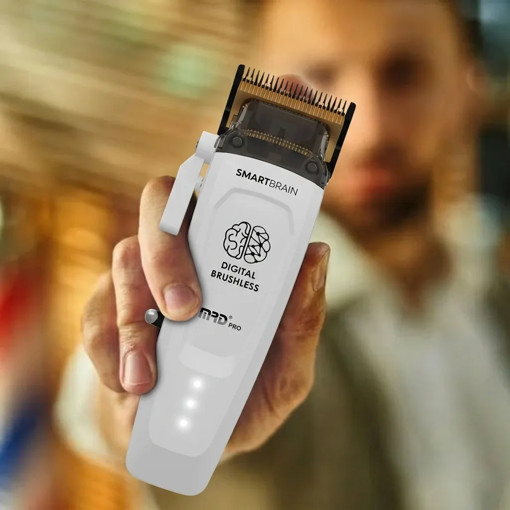 MRDPRO SMART BRAIN HC 90-4-WHITE-Hair Clipper – Intelligent Technology - Image 6
