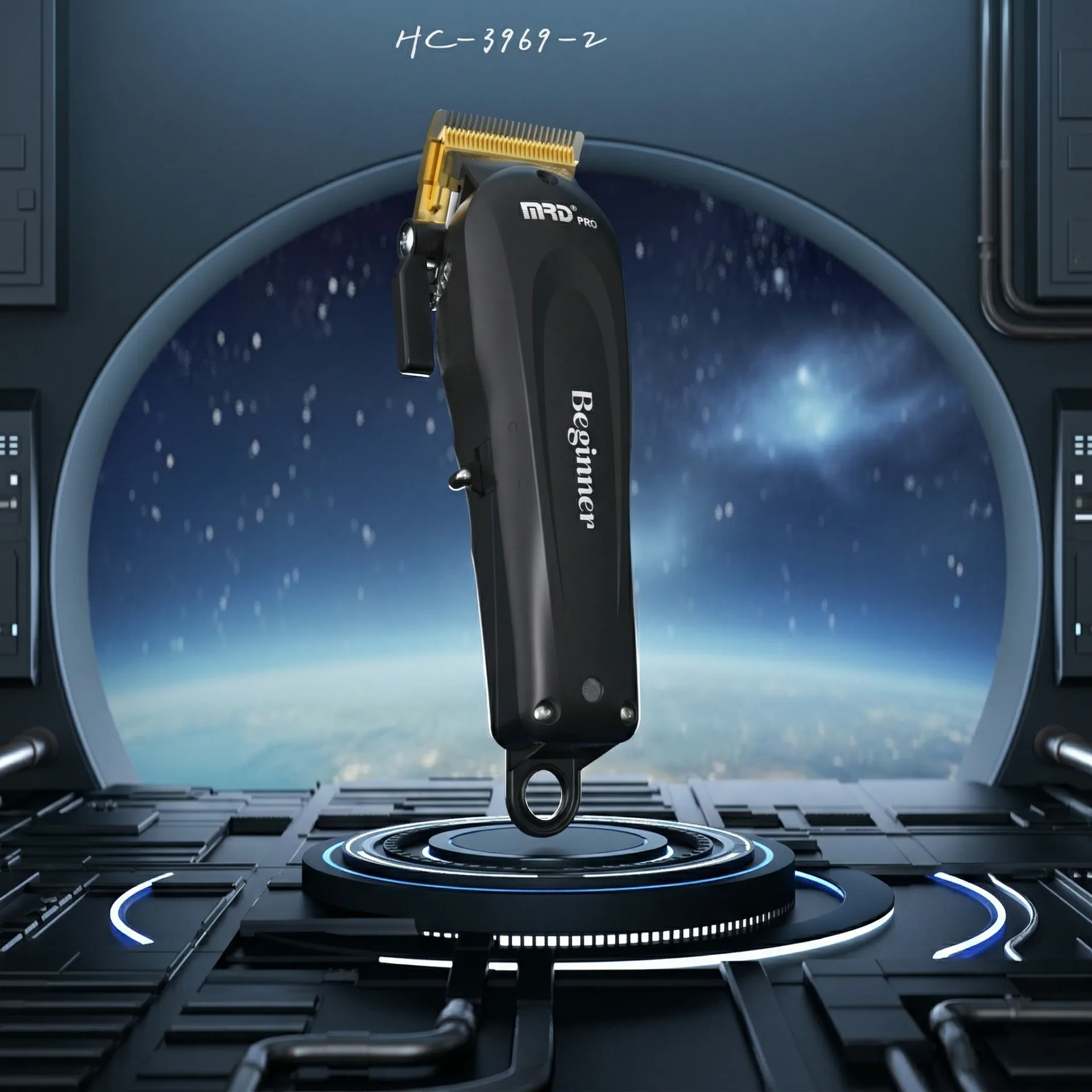 HC-3969-2 Professional Hair Clipper – Sharp Blade, Long Battery Life, Ultra-Smooth Operation - Image 2