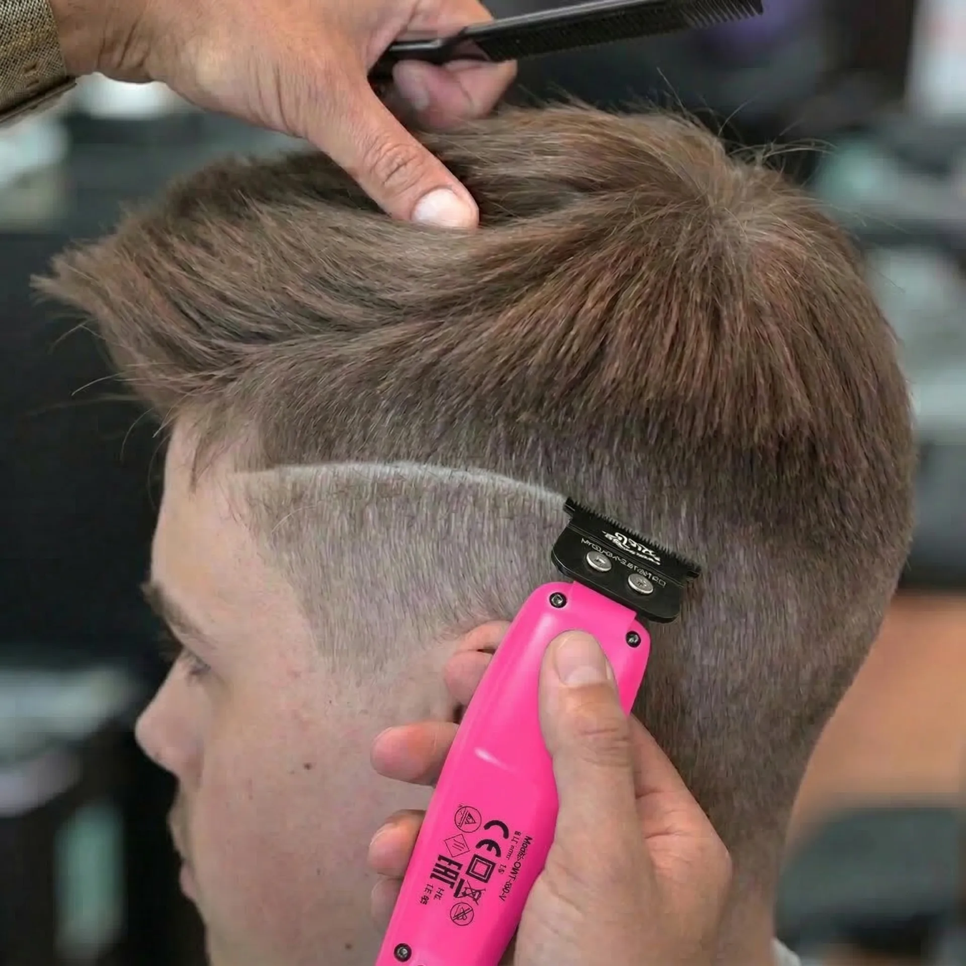 MRDPRO GMT 90-4 Trimmer-PINK-Sharp Lines, Compact Design, Professional Performance - Image 6