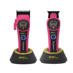 MRDPRO SET HC-999(WHITE) Hair Clipper – High-Speed Trimmer, Edge Liner, 11,000 RPM