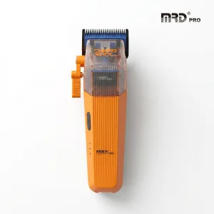 Alternative view of MRDpro CYBORG PRO 2026-ORANGE-Professional Cordless Hair Clipper - Full Metal, 3300mAh, BLPU Motor for Barbers