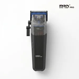 Alternative view of MRDpro CYBORG PRO 2026-BLACK-Professional Cordless Hair Clipper - Full Metal, 3300mAh, BLPU Motor for Barbers