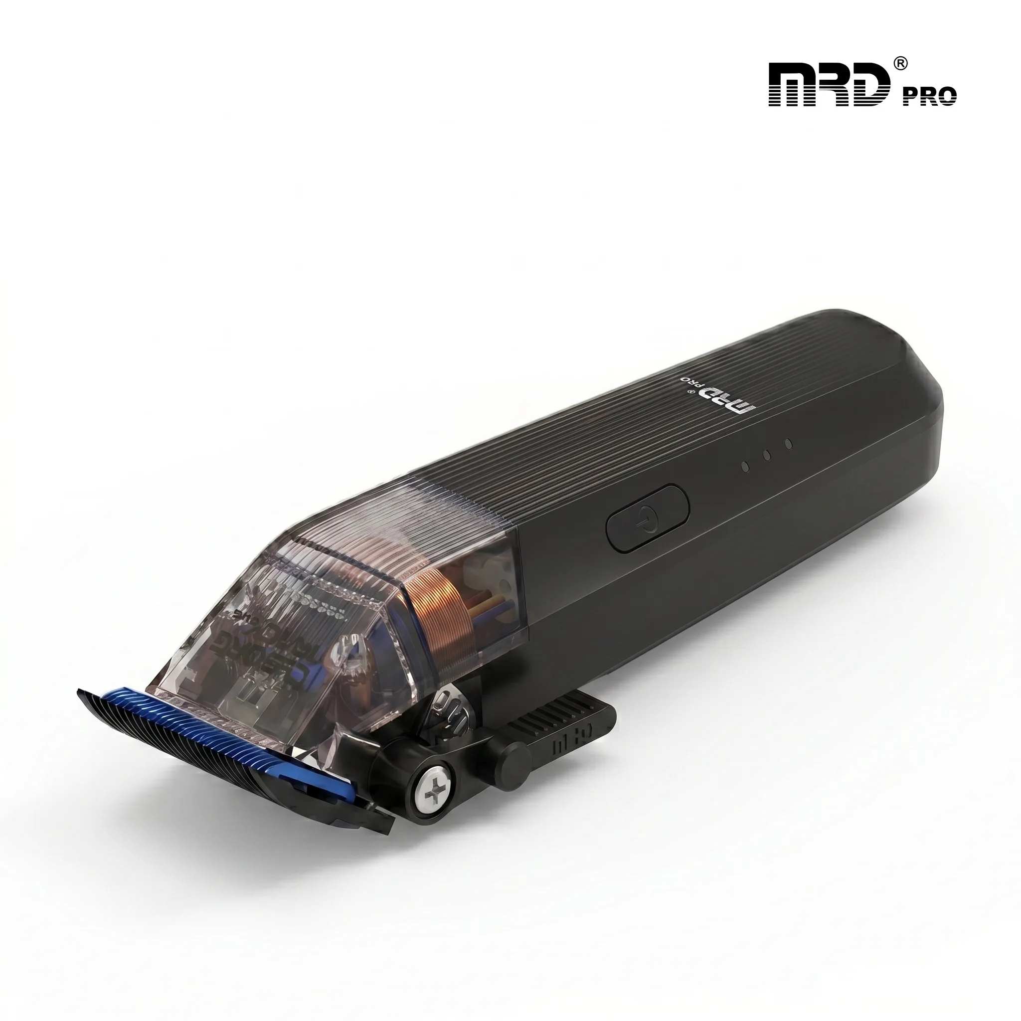 MRDpro CYBORG PRO 2026-BLACK-Professional Cordless Hair Clipper - Full Metal, 3300mAh, BLPU Motor for Barbers - Image 3