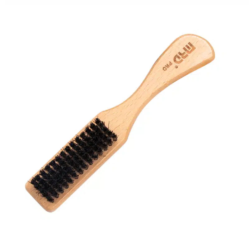 MRDpro Barber Neck Duster – Premium Wooden Handle Hair Sweeping Brush with Soft Bristles for Professional Salon & Barber - Image 5