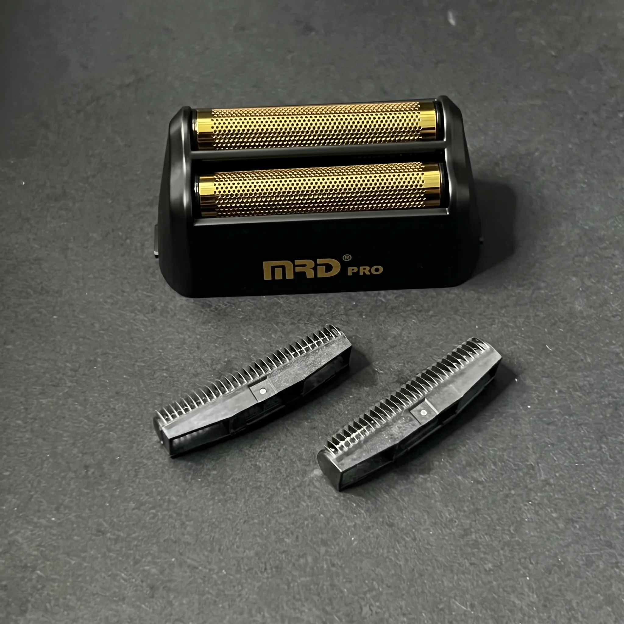 MRDPRO Shaver Blade Set-BLACK– Smooth Close Shave, Sharp Blades, Easy Replacement