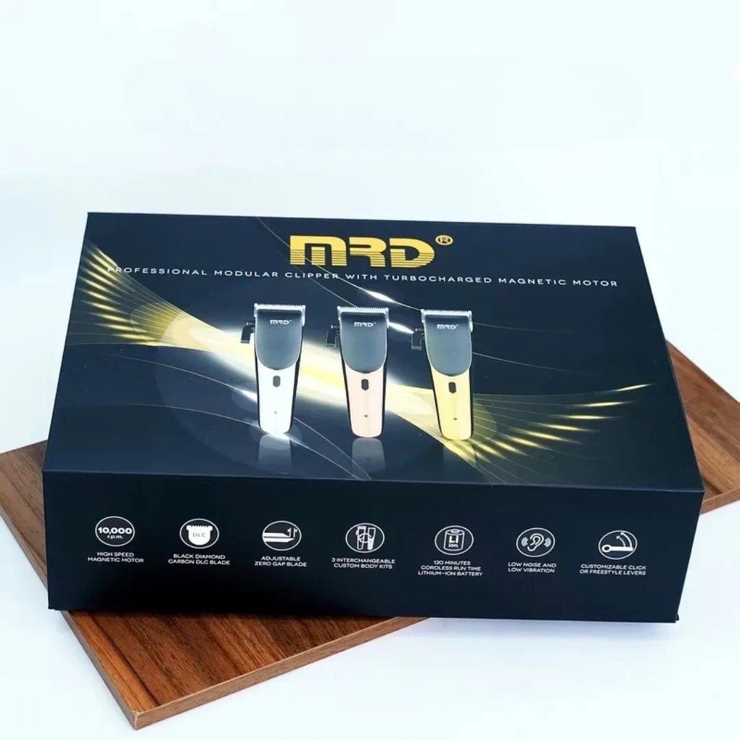 MRDpro Ergo HC-90 Professional Hair Clipper | 10,000 RPM Magnetic Motor & DLC Blade - Image 6